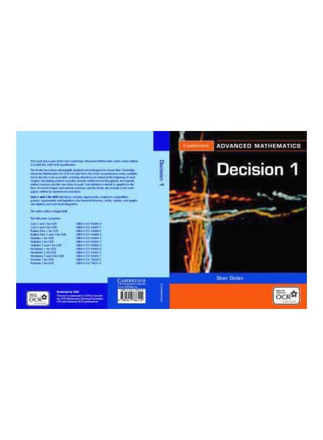 Advanced Mathematics Discrete 1 Paperback English by Stan Dolan - 36741 