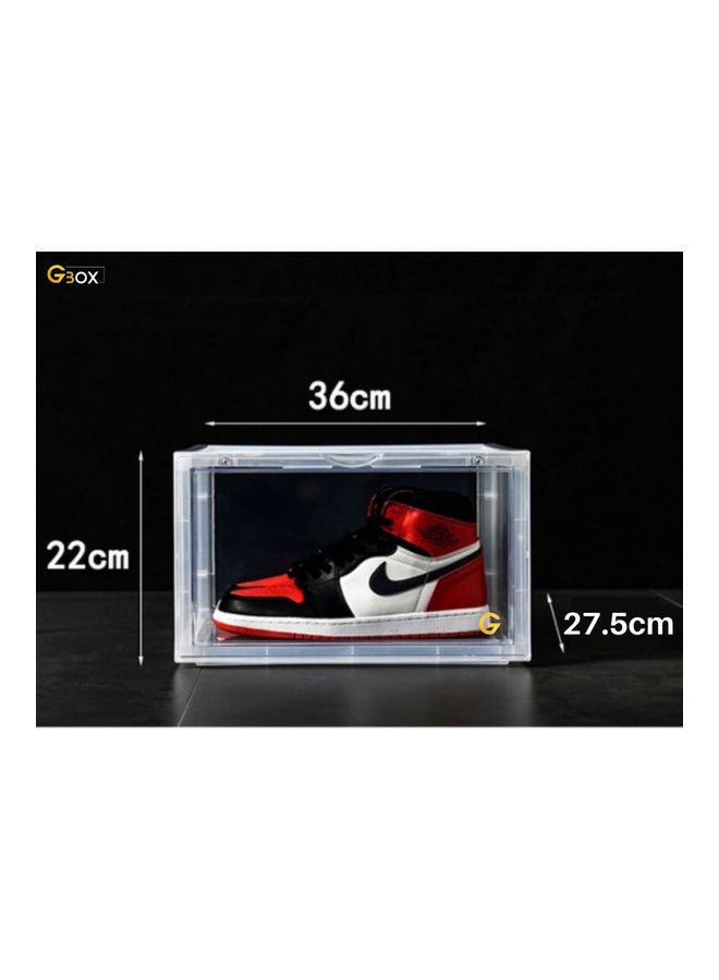 Goldedge - Stack Up Series Sneaker Storage Box Blue 36cm - Image 1