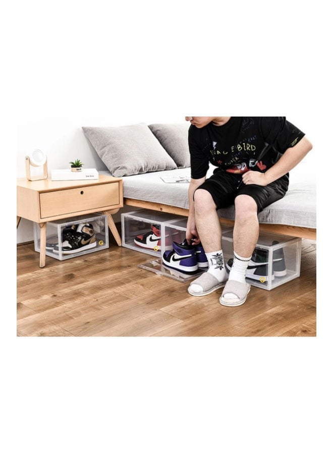 Goldedge - Stack Up Series Sneaker Storage Box Blue 36cm - Image 1