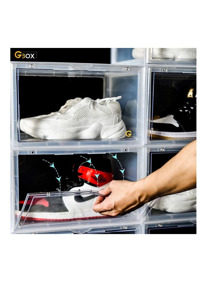 Goldedge - Stack Up Series Sneaker Storage Box Blue 36cm - Image 1