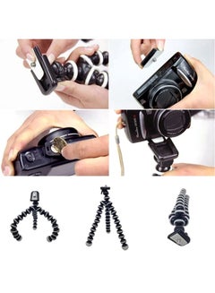 GoPro Universal Stand Holder Octopus Tripod For GoPro Hero 4/ 3 / 3 Sj40 Black  - Image 4