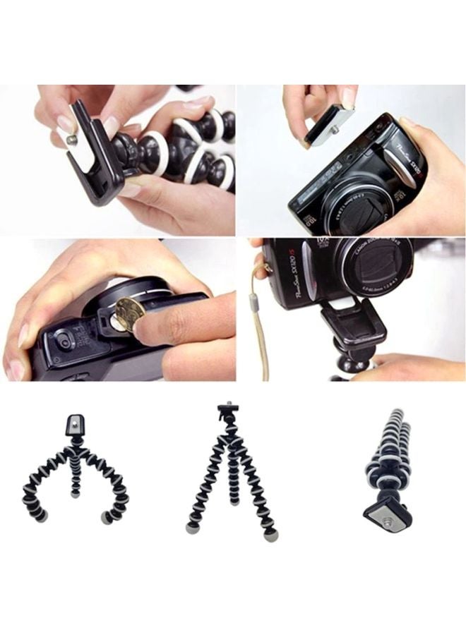 GoPro Universal Stand Holder Octopus Tripod For GoPro Hero 4/ 3 / 3 Sj40 Black  - Image 4