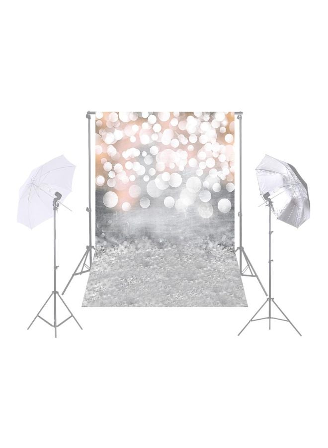 ANDOER Photography Background Glitter Light Bokeh Spot Backdrop Digital Printed Photo Studio Props Multicolour - Image 2