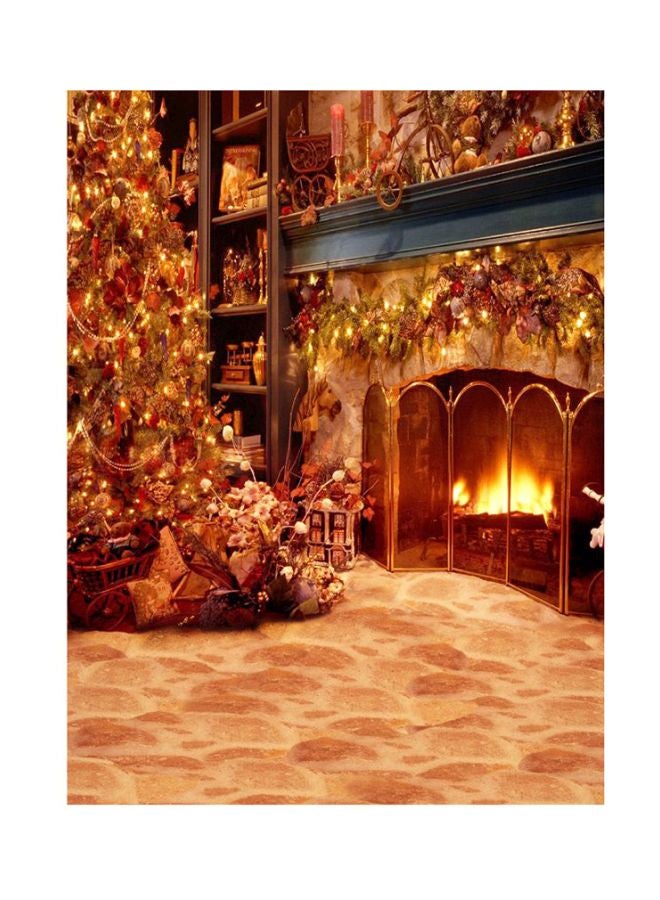 أندوير خلفية للتصوير الفوتوغرافي أصفر/برتقالي/بيج - Image 1