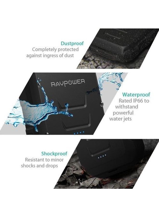 راف باور باور بانك ثلاثي البينية أسود - Image 5
