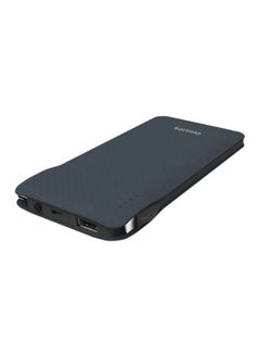 10000.0 mAh 2x Faster Ultra Thin Power Bank With 3 In 1 Cable Blue