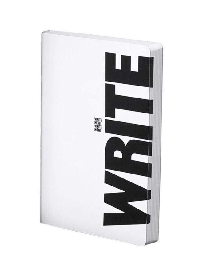 Nuuna Write Wrong Graphic Notebook White/Black  - Image 1