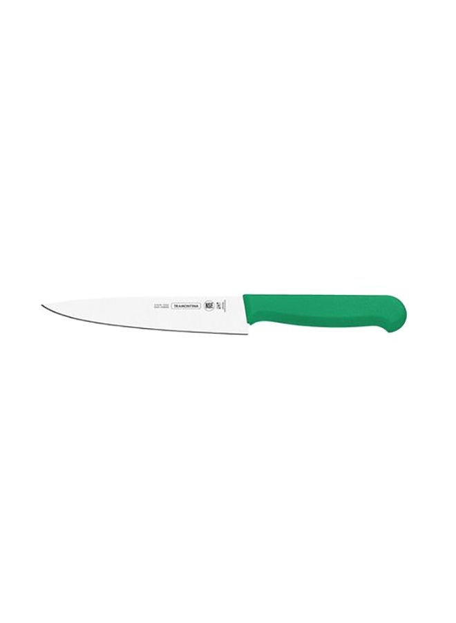 TRAMONTINA Meat Knife Green/Silver 6inch  - Image 1