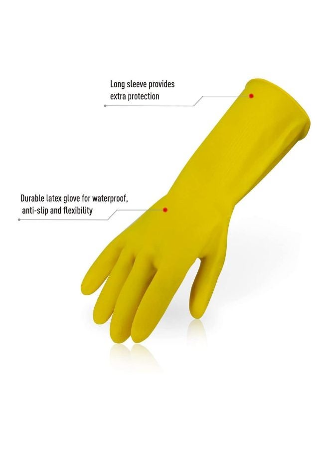 LocknLock Rubber Gloves Yellow S  - Image 3