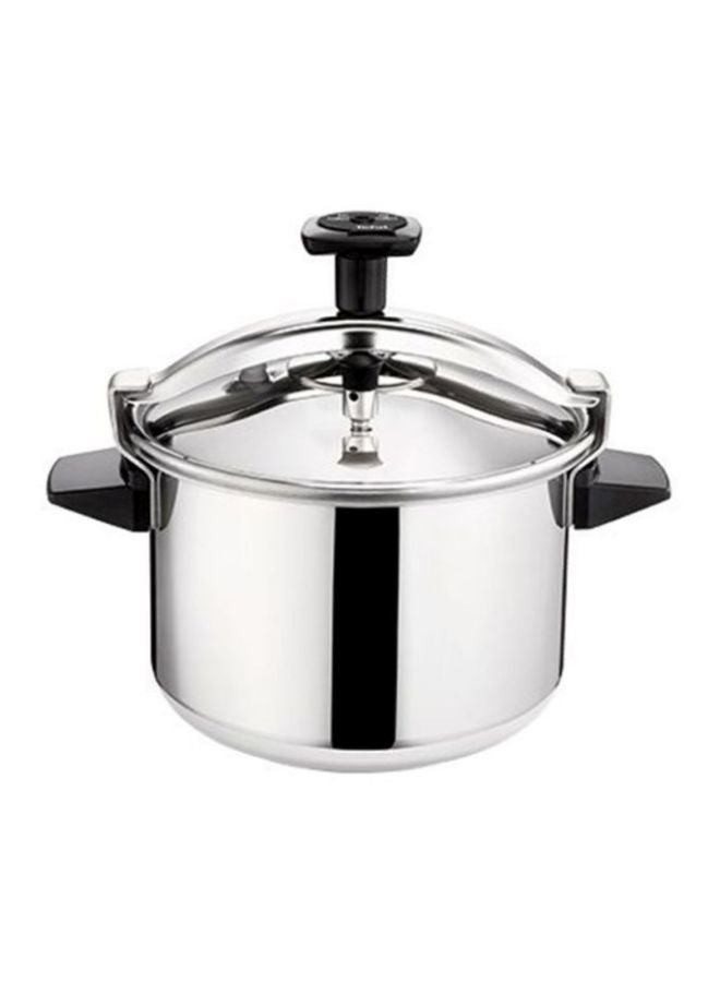 تيفال وعاء طهي بالضغط من الإستانلس ستيل فضي - Image 1