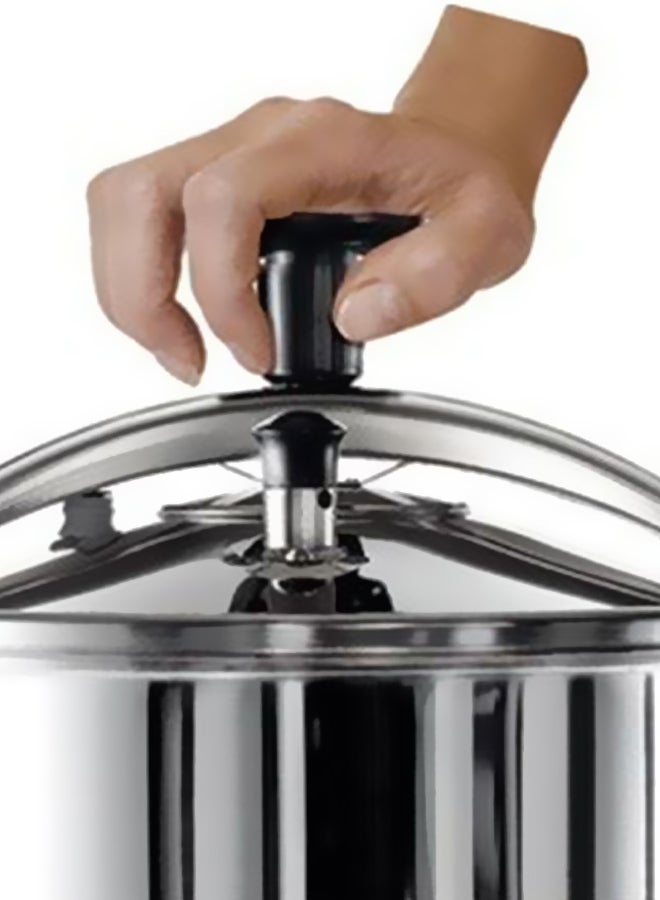 تيفال وعاء طهي بالضغط من الإستانلس ستيل فضي - Image 3