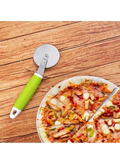 Royalford Pizza Cutter Stainless Steel +Abs Handle 21.8X7.5Cm Dishwasher Safe  - Image 4