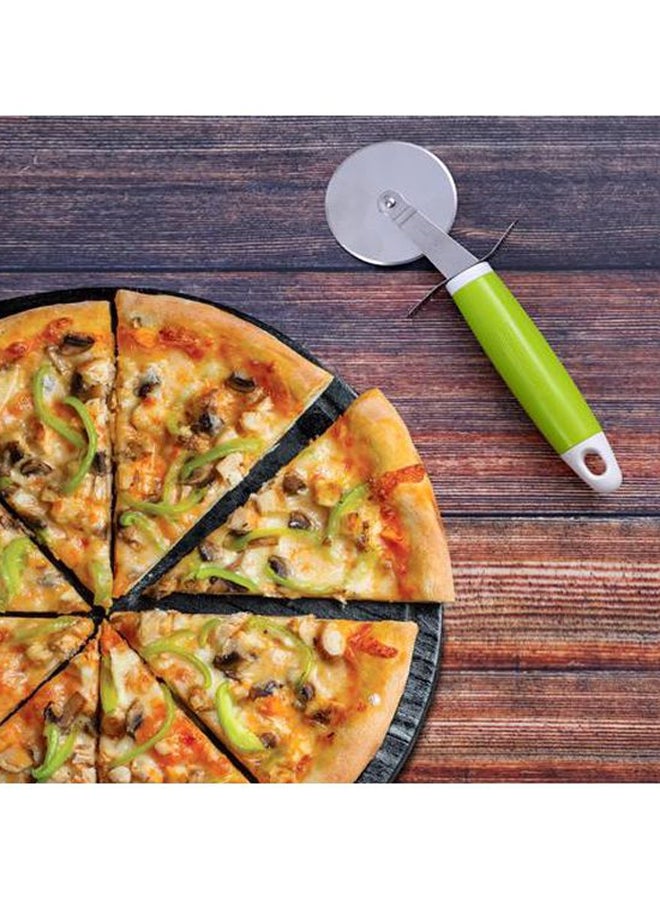 Royalford - Pizza Cutter Stainless Steel +Abs Handle 21.8X7.5Cm Dishwasher Safe - Image 1