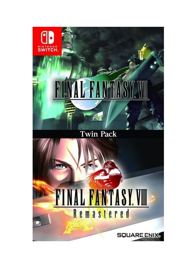 Square Enix - Final Fantasy VII And Final Fantasy VIII Remastered Twin Pack (Intl Version) - Adventure - Nintendo Switch - Image 1
