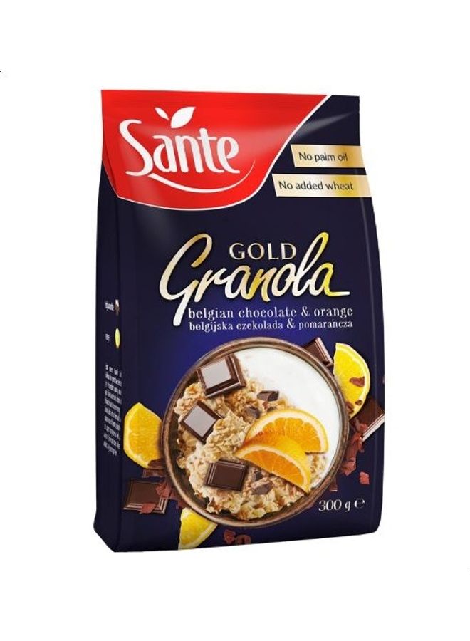 Sante - Gold Granola With Chocolate And Orange 300grams - Image 1