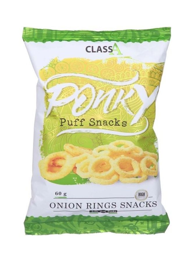Ponky Onion Rings Snacks 60grams 