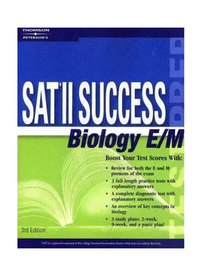 SAT II Success: Biology E/M paperback english - 01 Jul 2002
