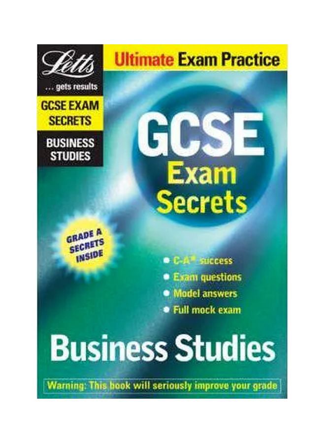 GCSE Exam Secrets: Business Studies Paperback English - 01 Jul 2002