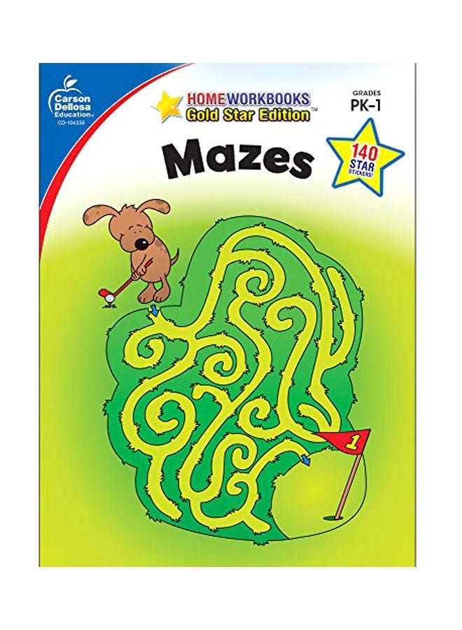 Mazes: Grades PK - 1 paperback english - 18 Jan 2010