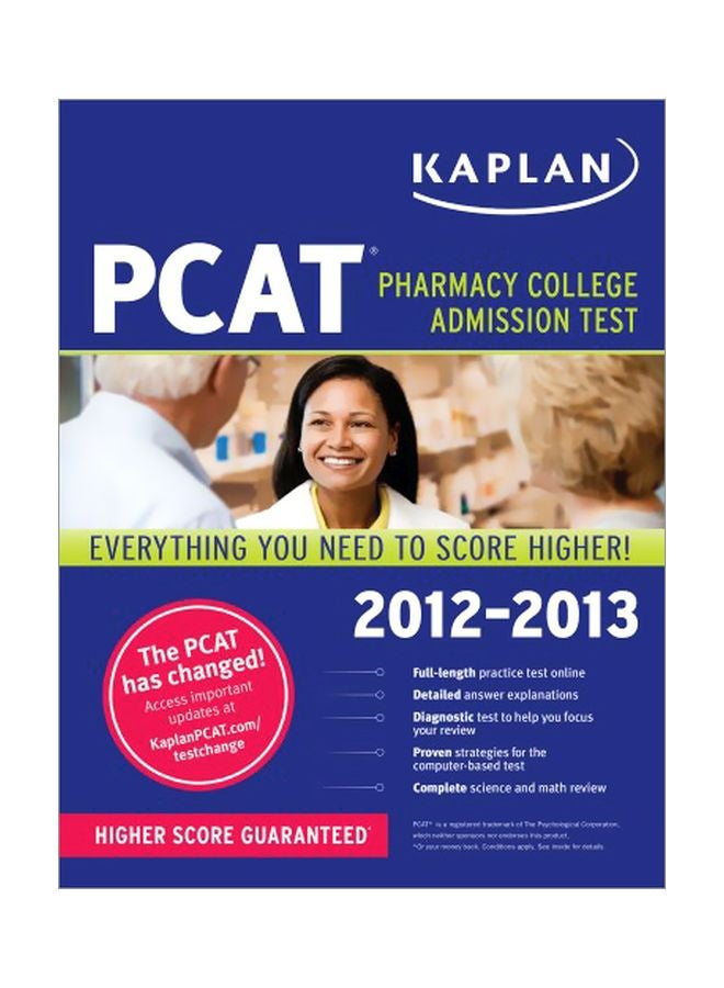 PCAT 2012-2013: Everything You Need To Score Higher Paperback English - 03 May 2011 