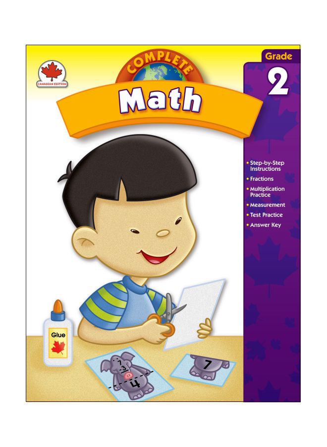 Complete Math, Grade 2 : Canadian Edition paperback english - 13 Jan 2011
