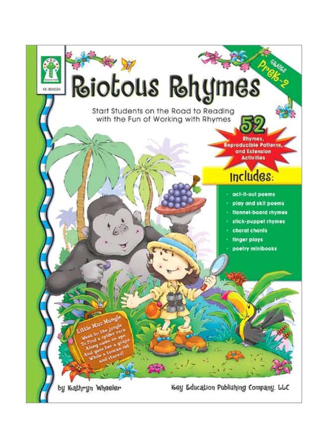 Riotous Rhymes: Grades PK-2 Paperback English by Kathryn Wheeler - 02 Jan 2006