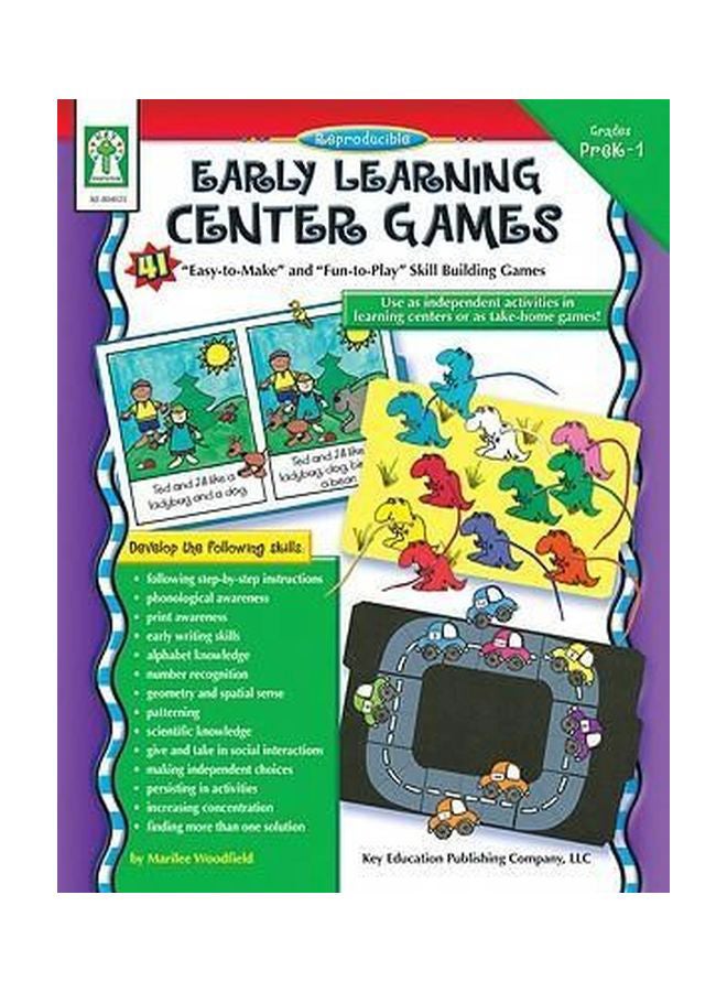 Early Learning Center Games Paperback English by Marilee Whiting Woodfield - 02 Jan 2006 