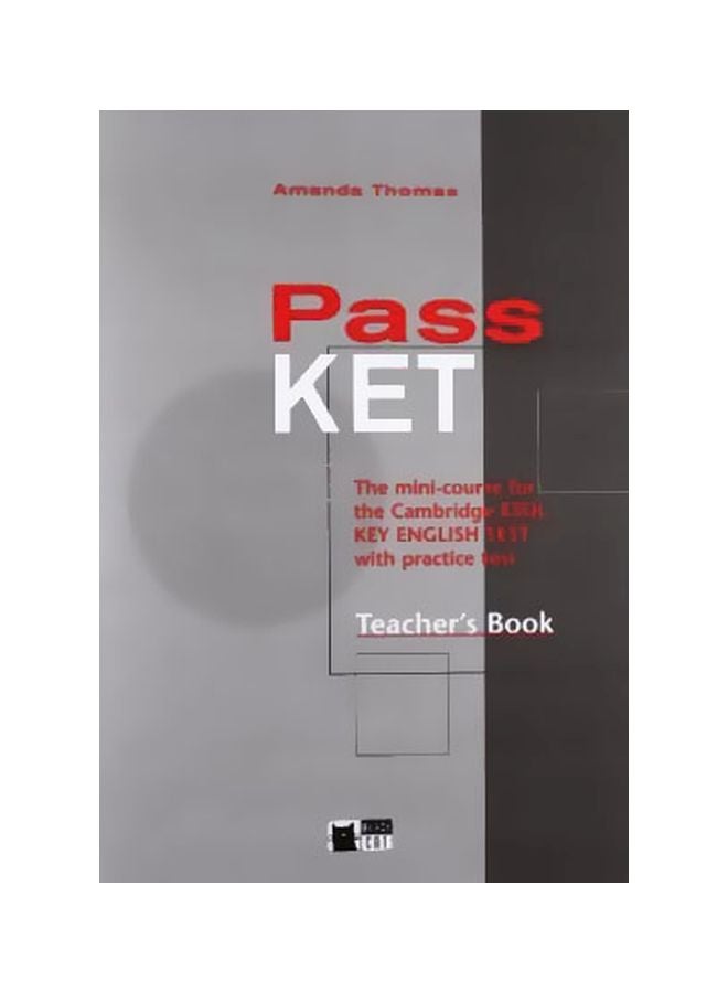 Pass KET: Teacher's Book paperback english - 01 Jan 2008