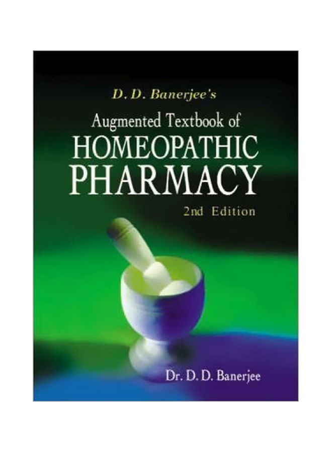 Augmented Textbook Of Homoeopathy Pharmacy paperback english - 01 Aug 2002 