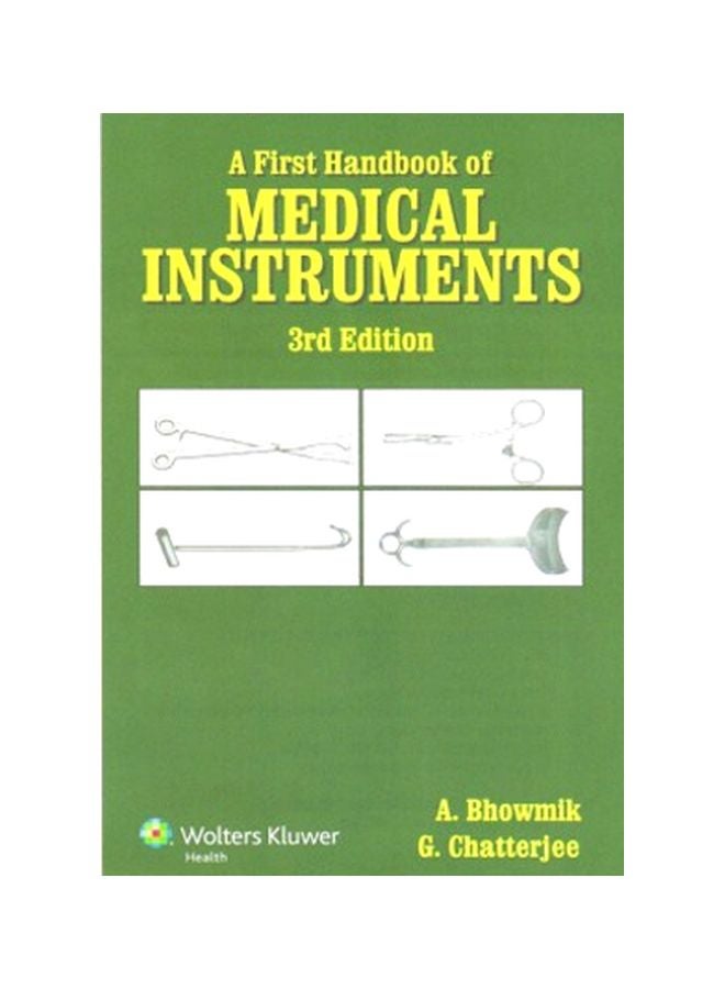 A First Handbook Of Medical Instruments Paperback English by A. Bhowmik