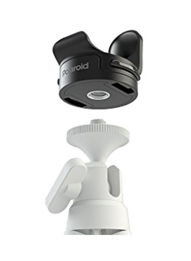 Polaroid - Tripod Mount For Cube Lifestyle Action Camera Black - Image 1