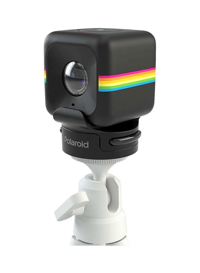 Polaroid - Tripod Mount For Cube Lifestyle Action Camera Black - Image 1