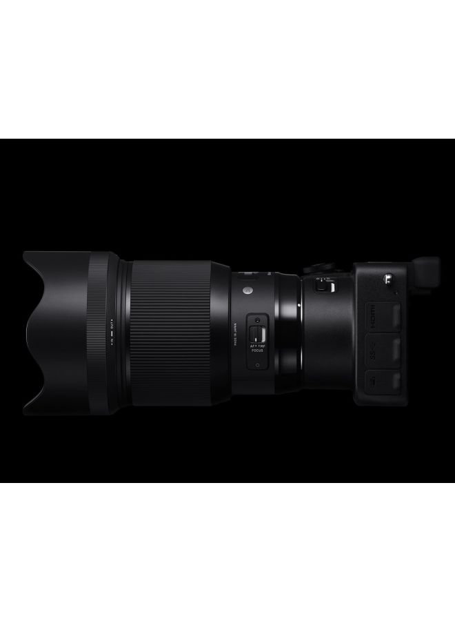 SIGMA - 85mm f/1.4 DG HSM AF Art Lens For Nikon Camera Black - Image 1