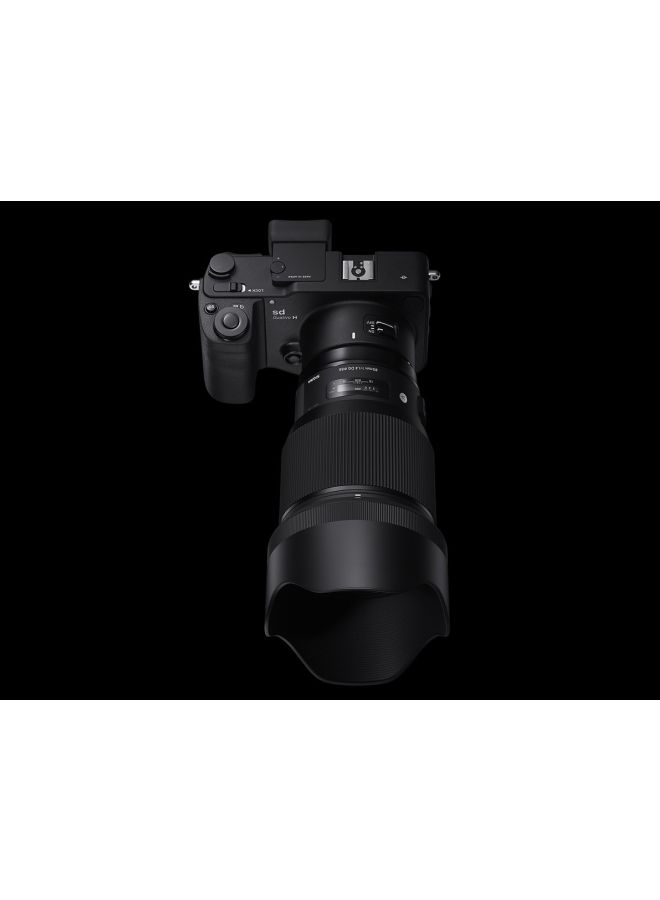 SIGMA - 85mm f/1.4 DG HSM AF Art Lens For Nikon Camera Black - Image 1