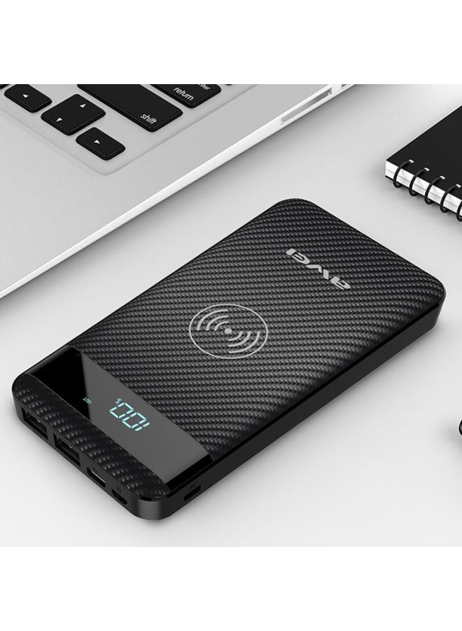 أوي باور بانك لاسلكي محمول 10000.0 mAh أسود  - Image 3