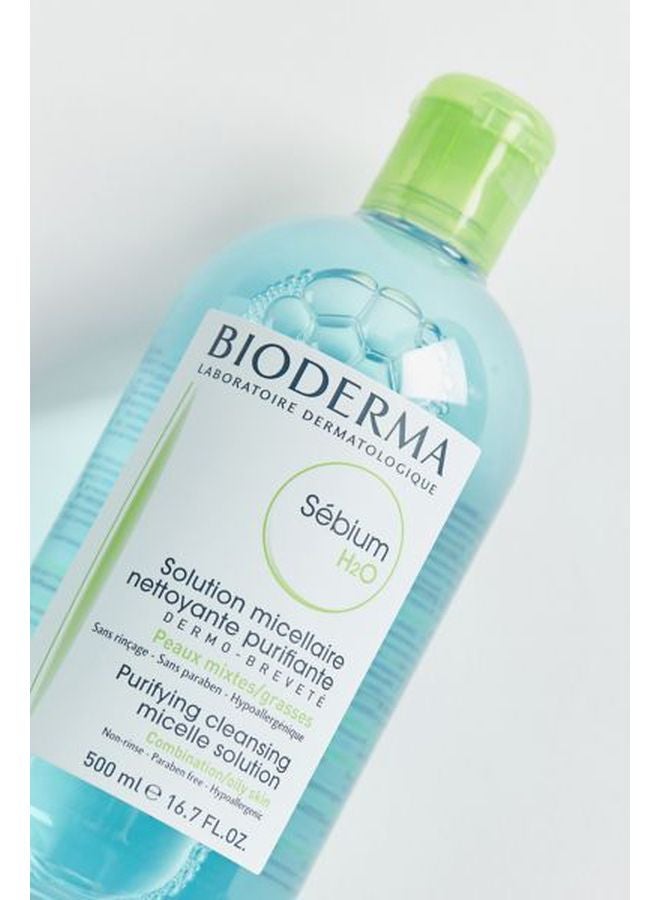 Bioderma - Sebium H2O Purifying Cleansing Micelle Solution Clear - Image 1