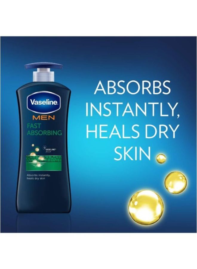 Vaseline Fast Absorbing Body And Face Lotion 600ml - Image 3