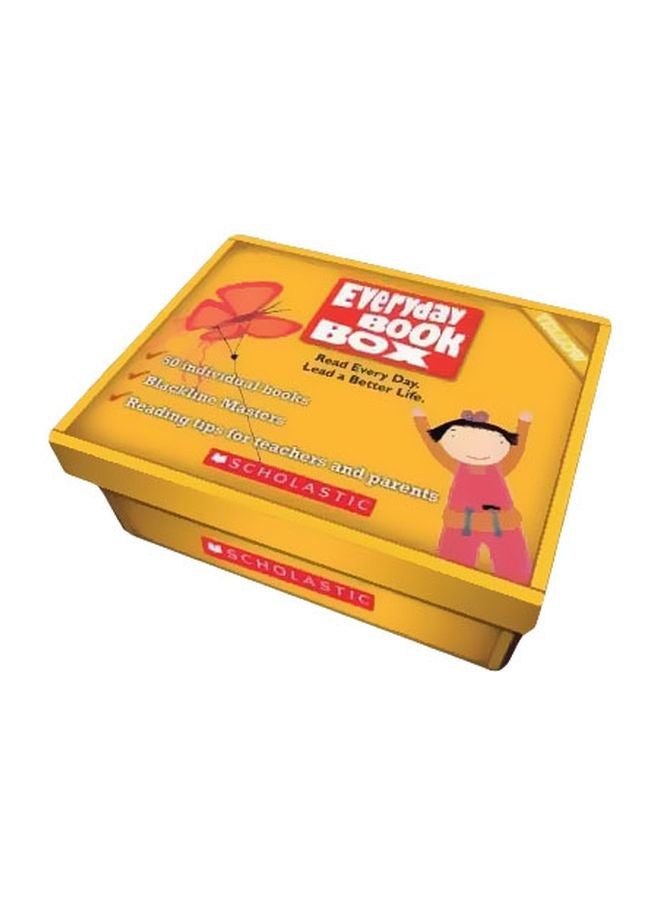 Everyday Book Box: Read Every Day Lead A Better Life: Yellow hardcover english - 15 Aug 2013 