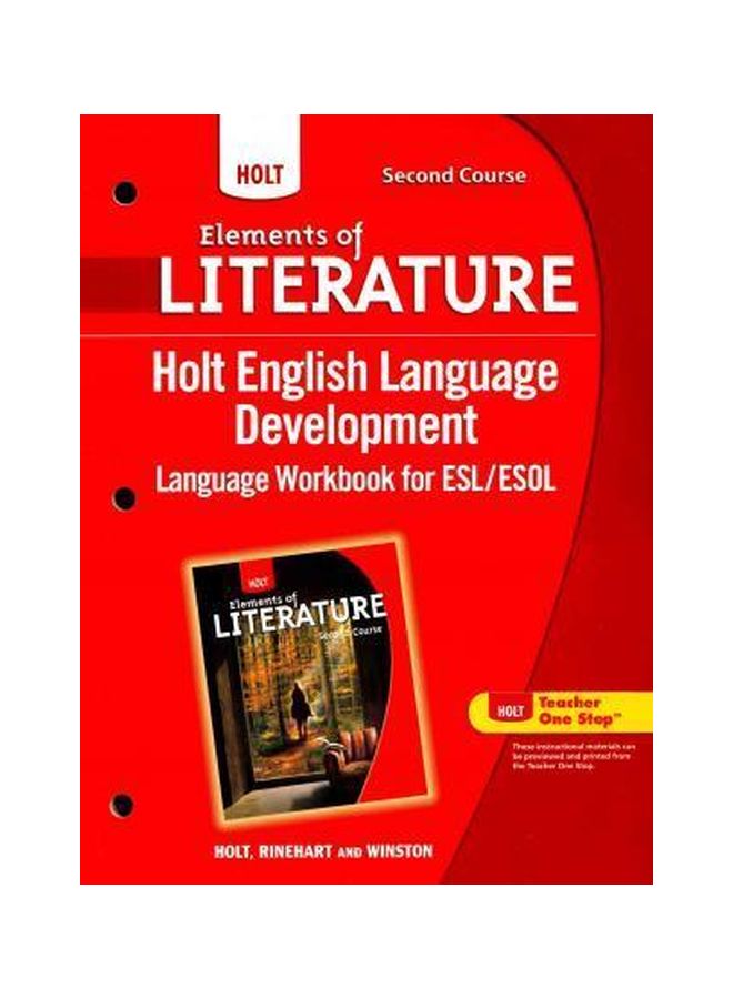 Elements Of Literature: Holt English Language Development Language Workbook ESL/ESOL Second Course Paperback English by Beers - 1 Jan 2009