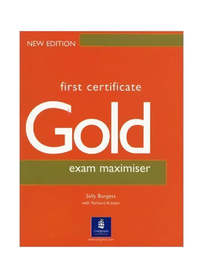 First Certificate Gold Exam Maximiser Paperback English by Richard Acklam - 31 Mar 2000