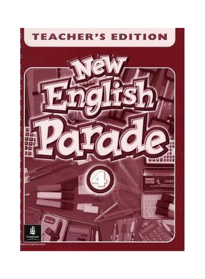 New English Parade 4: Teacher's Edition Spiral Bound English by Salazar - 13 May 2004 