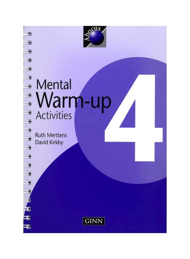 Mental Warm-Up Activities 4 Spiral Bound English by Ruth Merttens - 14 Apr 2000 