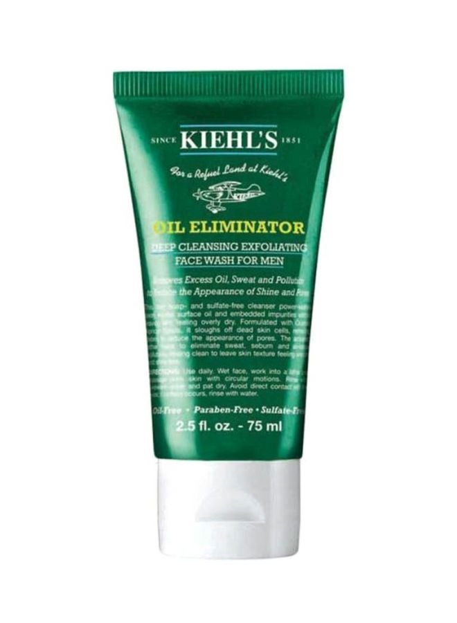 Kiehl's - Oil Eliminator Deep Cleansing Exfoliating Face Wash 75ml - Image 1