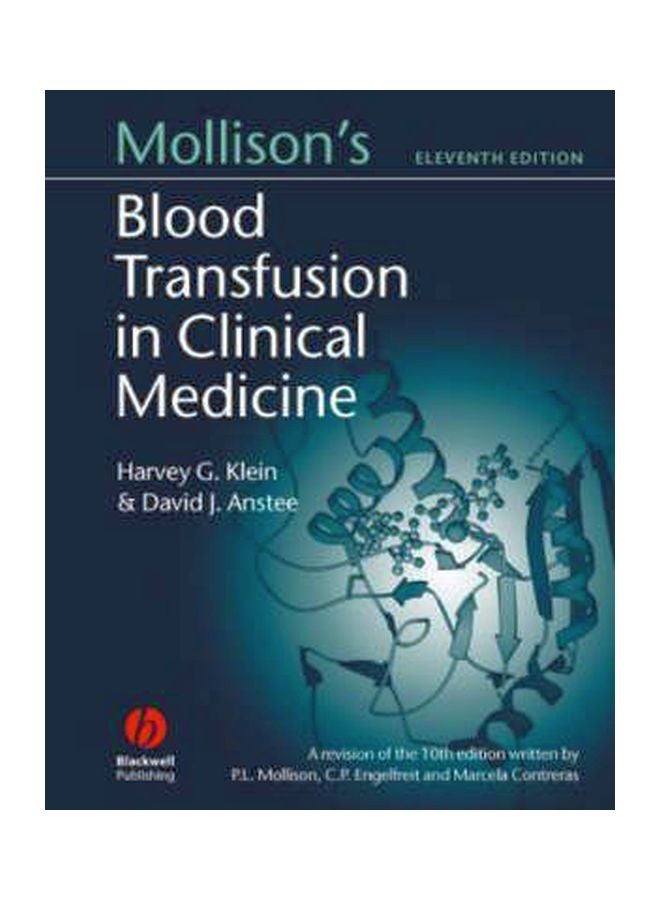 Mollison's Blood Transfusion In Clinical Medicine Paperback English by David J. Anstee - 06 Feb 2006