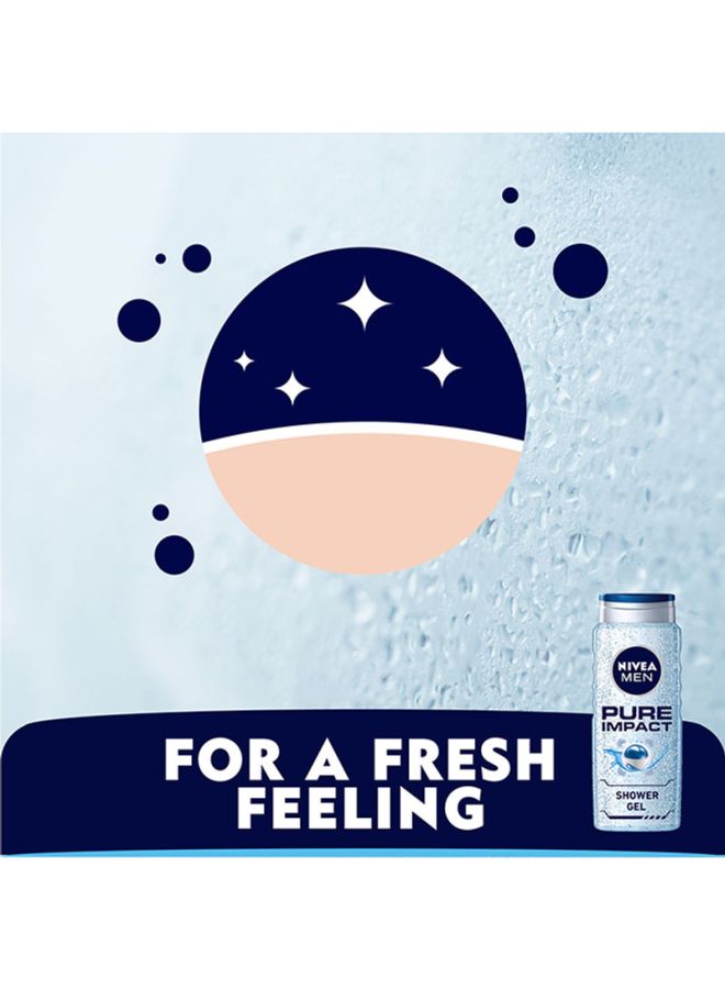 Nivea Pure Impact Shower Gel 500ml  - Image 5