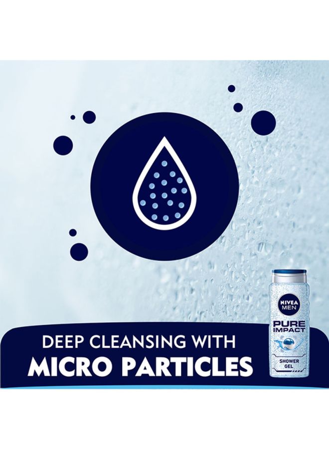 Nivea Pure Impact Shower Gel 500ml - Image 5