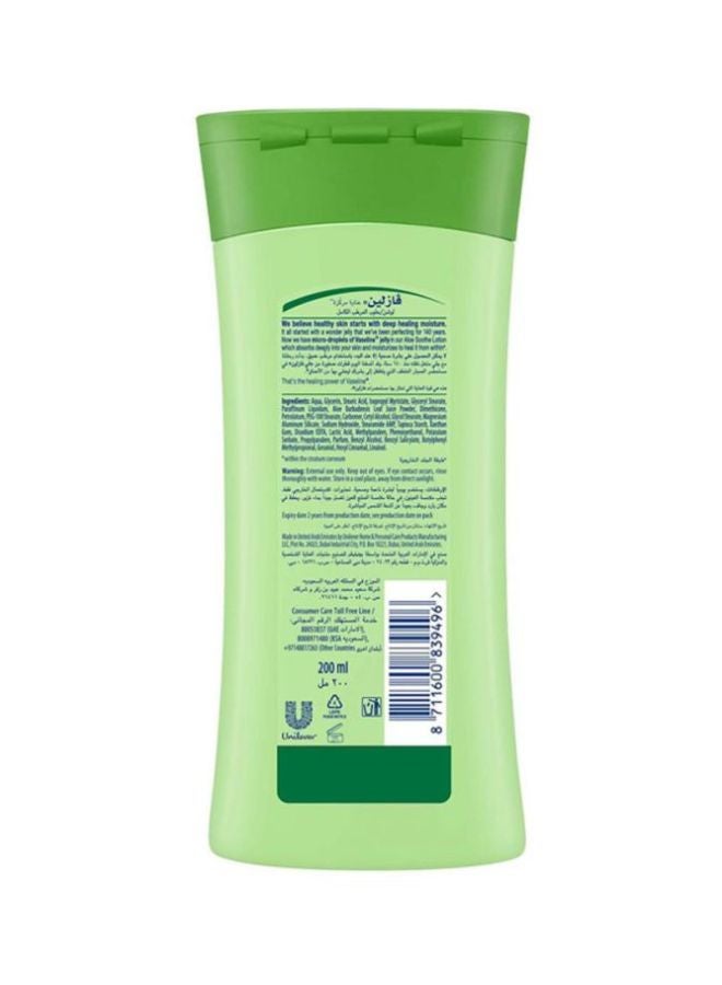 Vaseline Intensive Care Aloe Soothe Body Lotion 200ml - Image 2