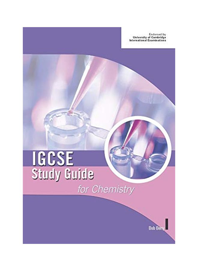 IGCSE Study Guide For Chemistry Paperback English by Bob Berry - 38502