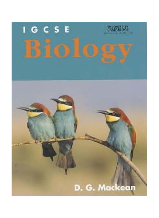 IGCSE Biology Paperback English by D. G. Mackean - 30 May 2002 