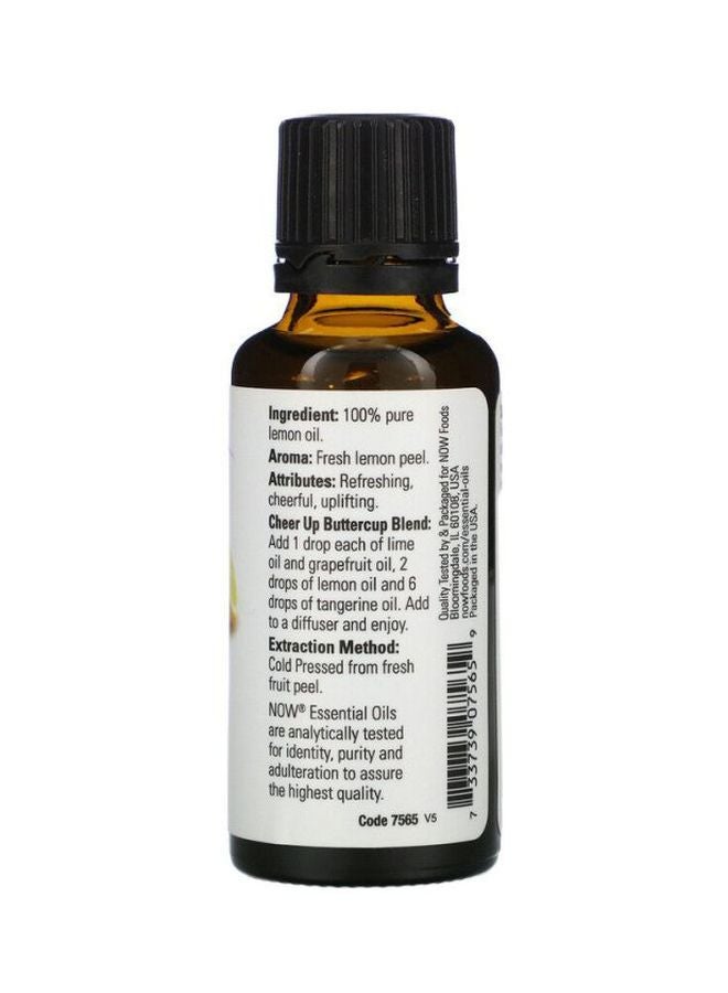 Now Foods Fresh Lemon Essential Oil 30ml - Image 2